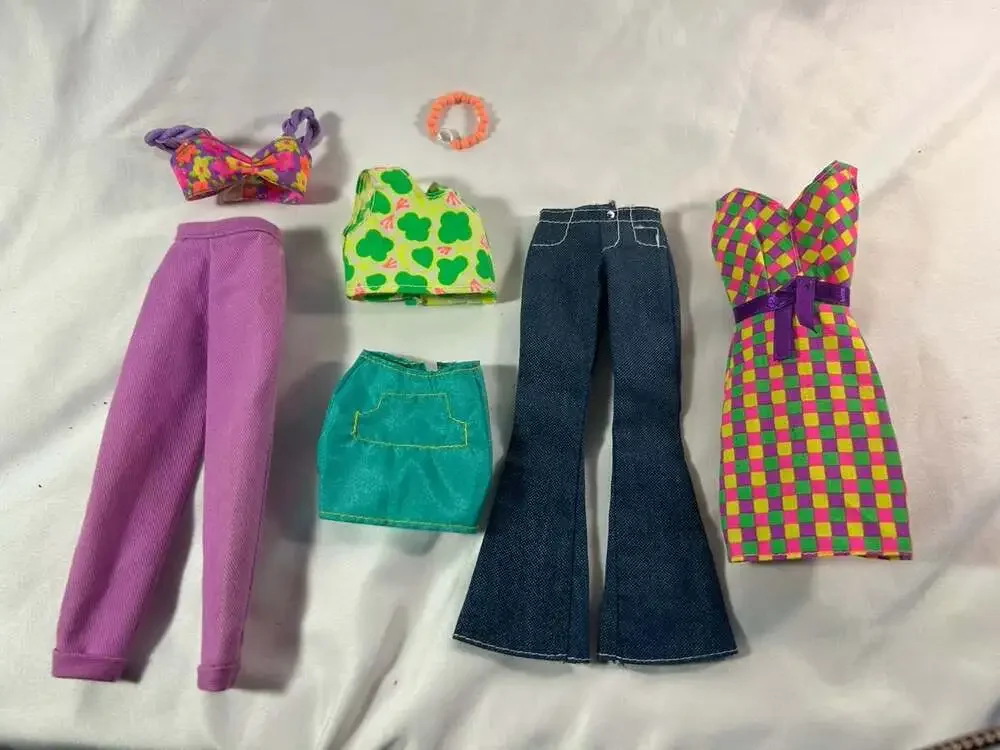 Barbie clothes lot some have tags other none see photos 6pcs Bell bottom jeans